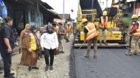 Wabup Madina Tinjau Proyek Pembangunan Jalan Simpang Pagur-Banjar Lancat