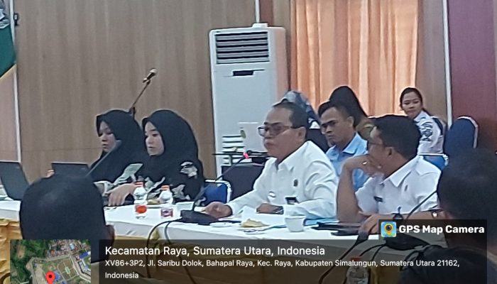 Kepala Kantor Pertanahan Simalungun Hadiri Rapat Evaluasi Pembangunan Sistem Pencegahan Korupsi