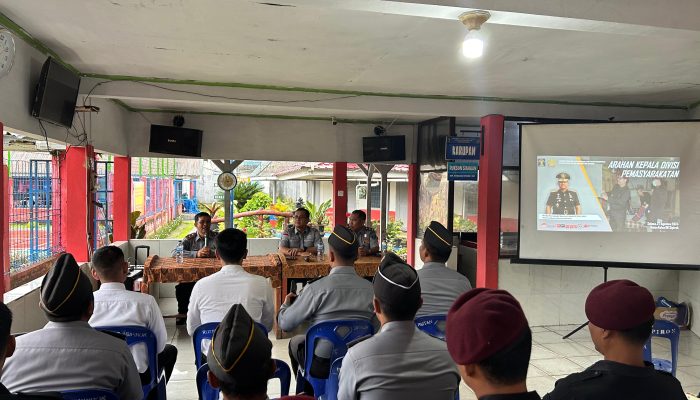 Kadiv Pas Kanwil Kumham Sumut Lakukan Bintorwasdal ke Rutan Kelas IIB Sipirok