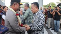 Kapolda Baru Sumut Irjen Whisnu Hermawan Februanto Disambut dengan Prosesi Adat Melayu