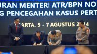 Menteri AHY dan Kapolri Sepakat Cegah Masyarakat Jadi Korban Konflik Pertanahan