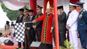 Pawai HUT ke-79 RI di Sumut Berlangsung Meriah, Disaksikan Ribuan Warga