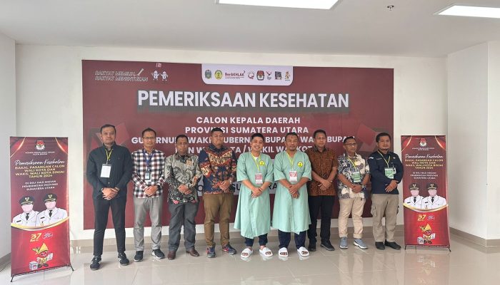 Pasangan Rizky-Aulia Usai Pemeriksaan Kesehatan: Siap Menuju Kemenangan Pilkada Binjai 2024