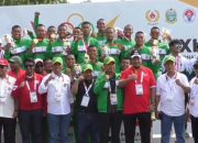 Tim Putra Putri Kriket Sumut Persembahkan Emas