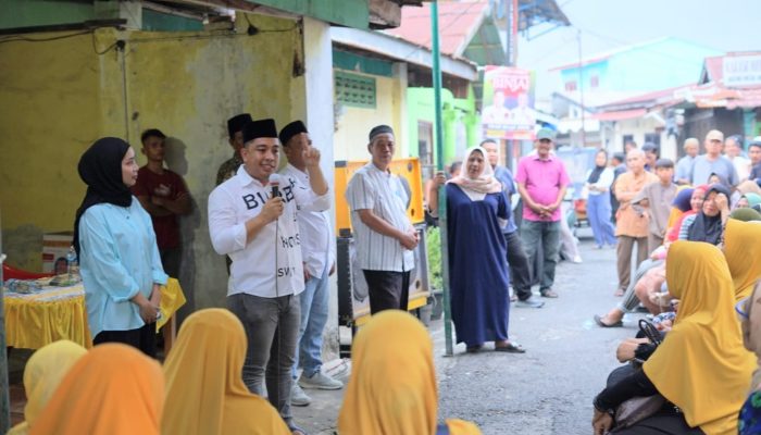 Antusias Warga Kampung Binjai Hadiri Silaturahmi Bersama Tengku Rizki Alisyahbana