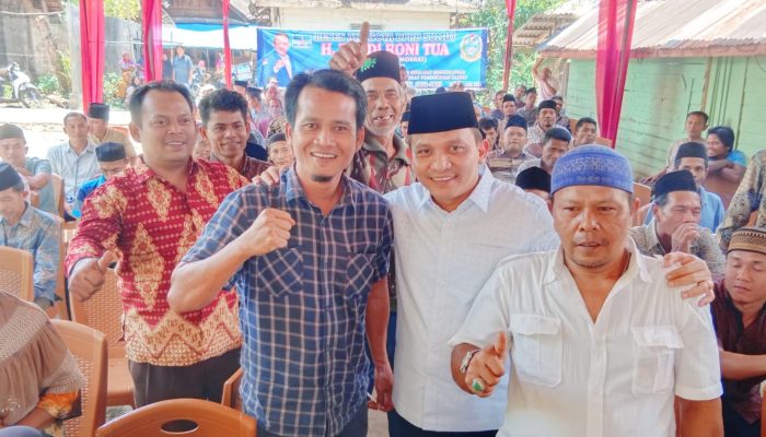 Tondi Roni Tua Ajak Masyarakat Padanglawas Dukung Putra Mahkota-Achmad Fauzan di Pilkada 2024