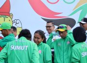 Evaluasi Layanan Transportasi PON XXI, Kadishub Sumut Motivasi Tim Cricket Sumut untuk Fokus Raih Emas