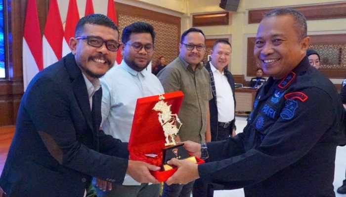 Kolaborasi dengan PP IWO, Korps Brimob Polri Gelar Pelatihan Kehumasan Tahap II