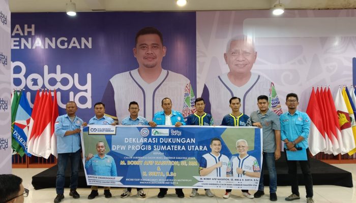 PROGIB Sumut Deklarasikan Dukungan untuk Bobby Nasution dan H. Surya di Pilgubsu 2024