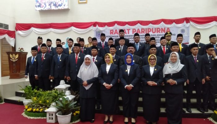 35 Anggota DPRD Kota Binjai Terpilih Masa Jabatan 2024-2029 Dilantik