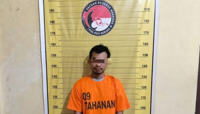 Bawa Sabu-Sabu dari Aceh Tamiang, sampai di Binjai diciduk Polisi
