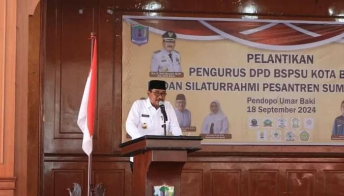 Wali Kota Binjai Hadiri Pelantikan BSPSU Kota Binjai, Ajak Bersinergi Bangun Kota