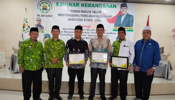 PW DMI Sumut Gelar Seminar Kebangsaan untuk Dukung Pemilihan Gubernur yang Damai dan Aman