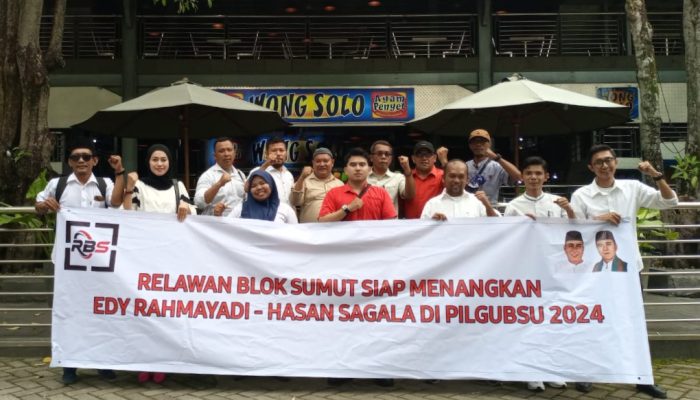 Relawan Blok Sumut Tolak Politik Dinasti, Siap Menangkan Edy-Hasan di Pilgubsu 2024
