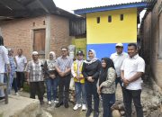 Atika Azmi Utammi Tinjau Program Sanitasi SR dan SPAM Tahun 2024 di Desa Panyabungan Jae