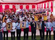 Penetapan Nomor Urut: Irsan – Ali Nomor 1, Letnan – Harry Nomor 2, Hapendi – Gempar Nomor 3