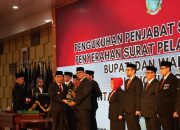 Kadishub Sumut Agustinus Panjaitan Dikukuhkan Sebagai Pjs Bupati Toba