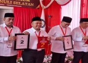 Pilkada Tapsel: Dolly-Parulian Nomor Urut 2, Gus Irawan-Jafar Nomor 1