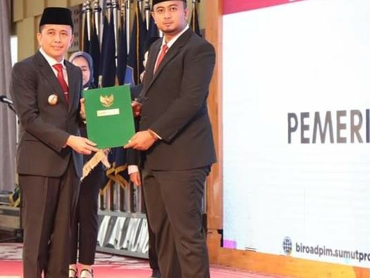 Wakil Wali Kota Rizky Yunanda Sitepu Ditunjuk Sebagai Plt Wali Kota Binjai