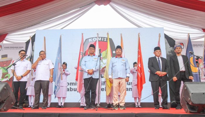 Deklarasi Kampanye Damai Pilkada Deliserdang, Pasangan ADIL Serukan Kondusivitas Pemilu