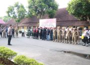 Tim Gabungan Polres Binjai Ratakan Barak Narkoba di Binjai Selatan