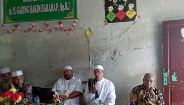Achmad Fauzan, Calon Wakil Bupati Nomor Urut 1, Sampaikan Ceramah Agama di Sosopan