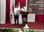 Amir Hamzah Paparkan Prestasi Saat Menjabat pada Deklarasi Pemilu Damai Bersama KPU Binjai