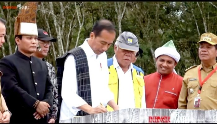 Hadiri Peresmian Tol Sinaksak Oleh Presiden Jokowi, Tuan Guru Batak Sampaikan Rasa Syukur Atas Pembangunan Infrastruktur