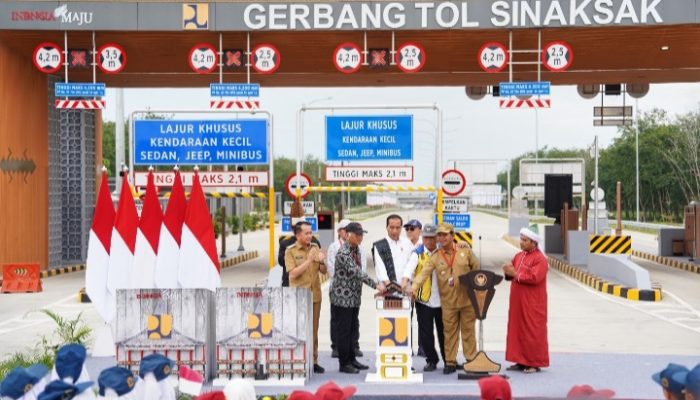 Wakili Menteri AHY, Kakanwil BPN Sumut Askani Hadiri Peresmian Ruas Tol di Sinaksak oleh Presiden Jokowi