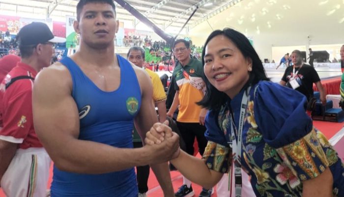 Petugas Lapas Narkotika Samarinda Berlaga sebagai Atlet Gulat di PON XXI Aceh-Sumut 2024