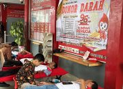 Sambut Hari Sumpah Pemuda, Rutan Medan Gelar Senam dan Donor Darah