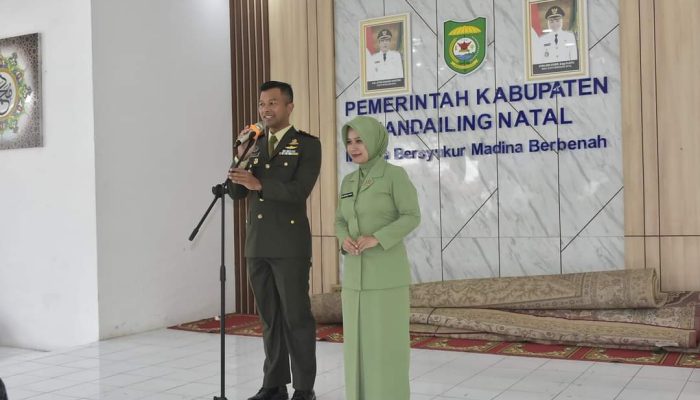 Pemkab Madina Gelar Temu Ramah dengan Dandim Baru di Pendopo Rumah Dinas Bupati