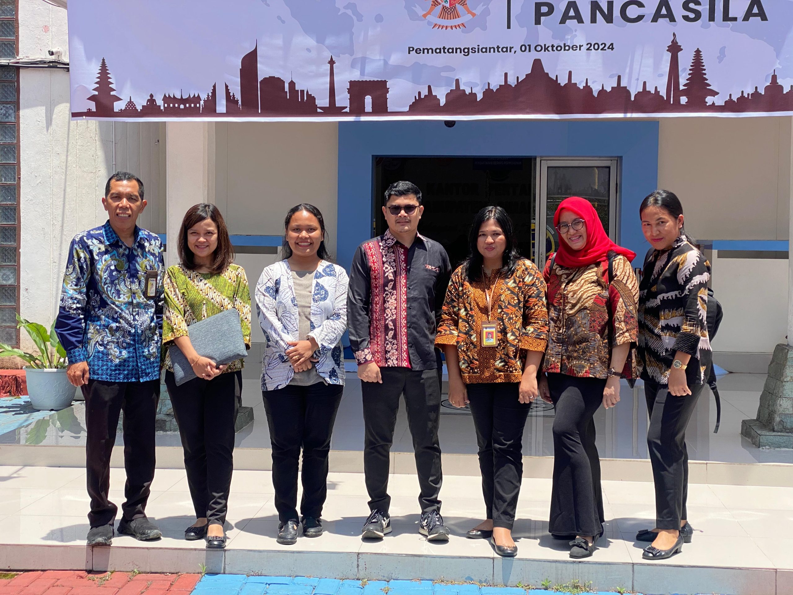 Kunjungan Tim Kanwil BPN Sumut