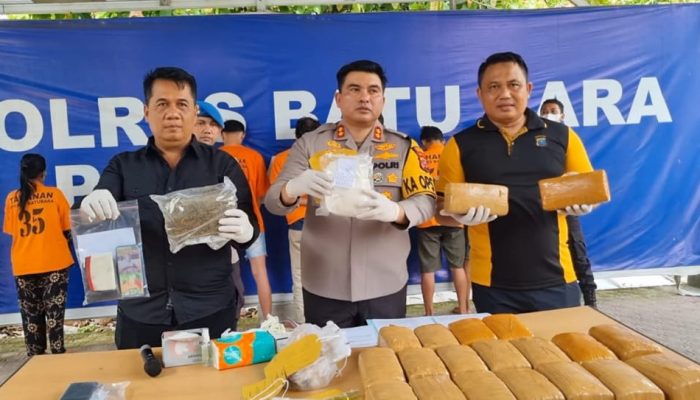 Pengungkapan Kasus Narkoba di Polres Batubara Alami Peningkatan Signifikan Tahun Ini