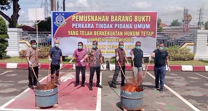 Pemusnahan Narkoba