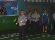 Lapas Medan Gelar Turnamen Badminton Antar Warga Binaan Perebutkan Piala Kalapas