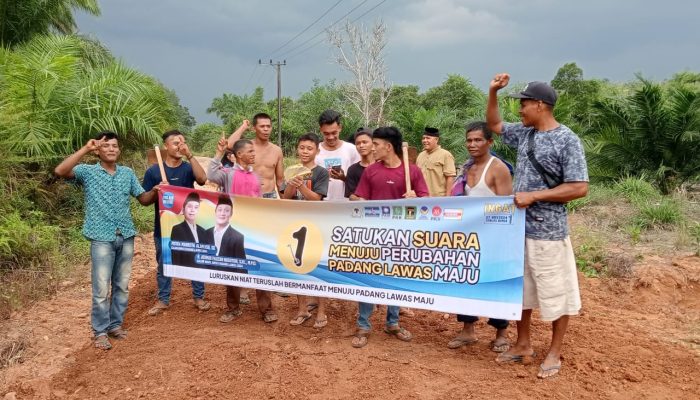 Putra Mahkota Alam Hasibuan Respon Cepat Keluhan Warga Pangirkiran Soal Jalan Rusak