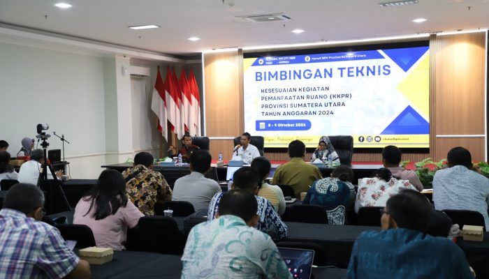 Kantor Pertanahan Simalungun Ikuti Bimtek KKPR 2024 di BPN Sumut