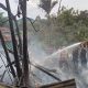 Gudang Kayu Terbakar