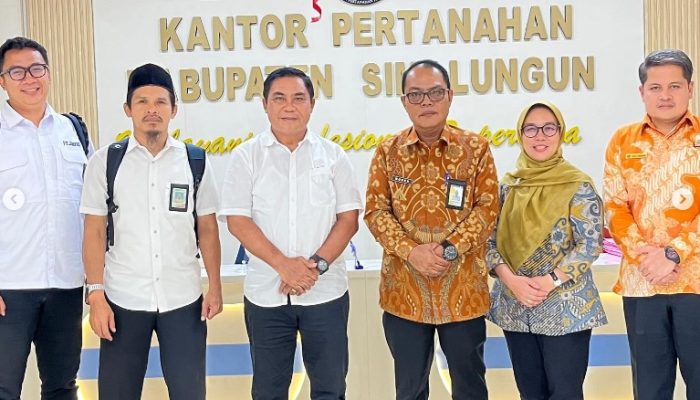 Inspektur Investigasi Kementerian ATR/BPN Tinjau Kantor Pertanahan Simalungun, Bahas Peningkatan Pelayanan Publik