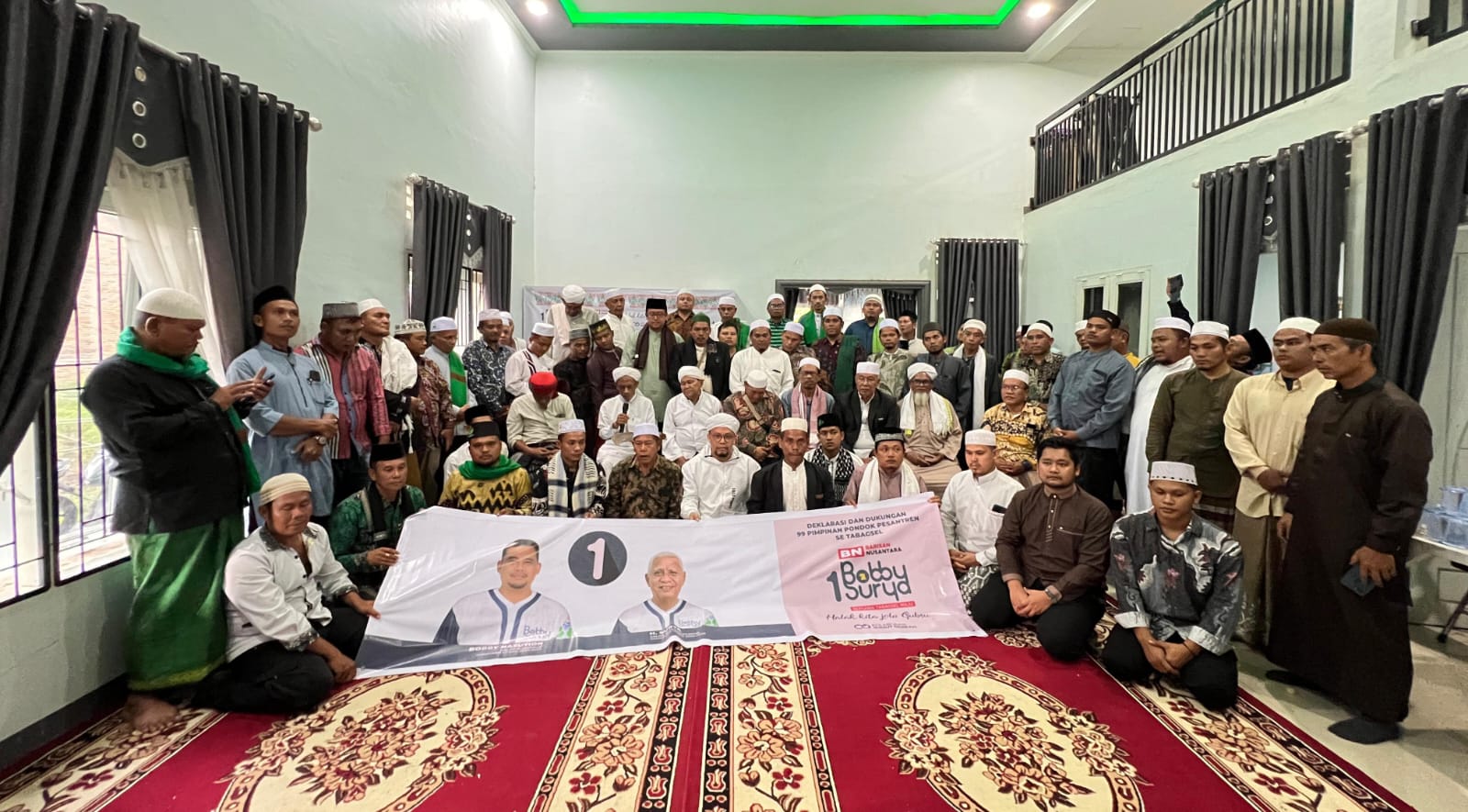 Pimpinan Ponpes Dukung Bobby-Surya