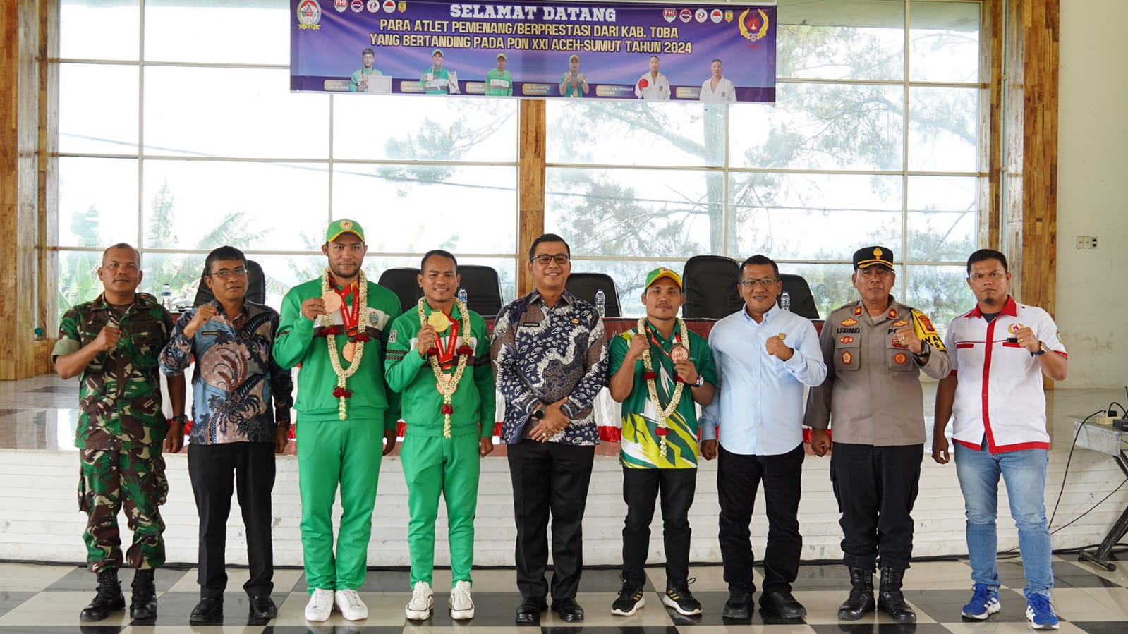 Sambut Atlet Peraih Medali