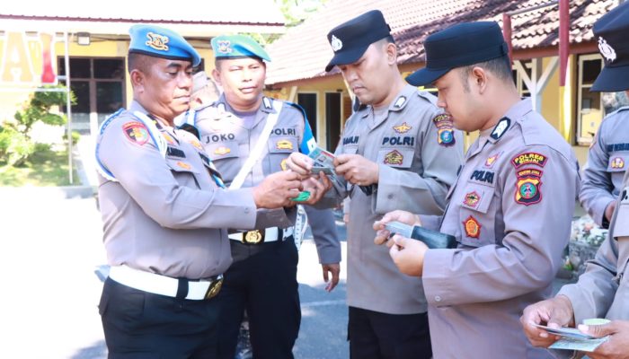 Bidpropam Polda Sumut Laksanakan Gaktibplin Dadakan Terhadap Personel Polres Binjai