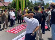 Perangkat Pemerintah Diduga Terlibat dalam Politik Praktis, Gemas Gelar Aksi Protes di Depan Kantor Wali Kota Sidimpuan
