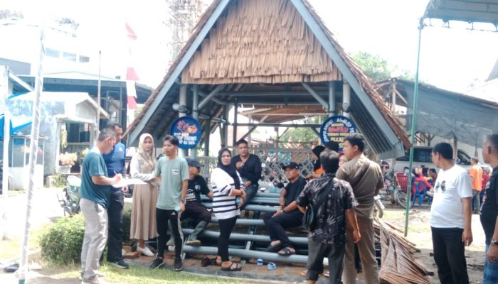 Dukung Berdirinya Kampung Pengawasan, Warga Binjai Gotong Royong Bersama Bawaslu