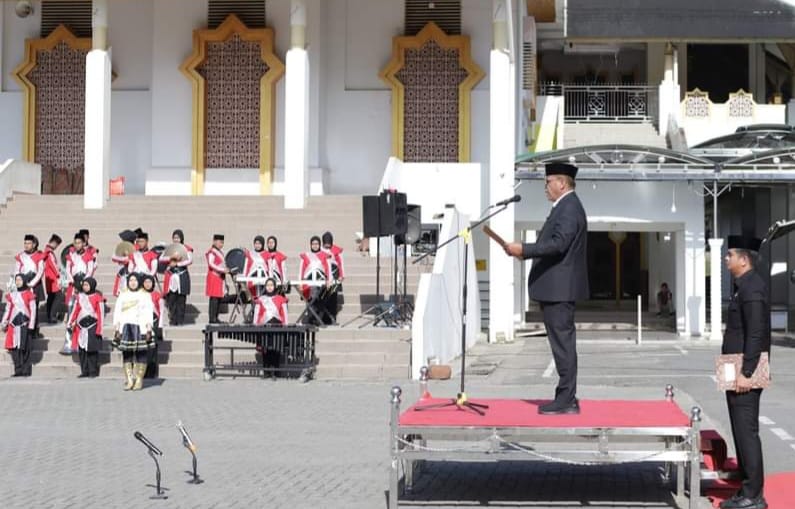 Bupati Madina Pimpin Upacara