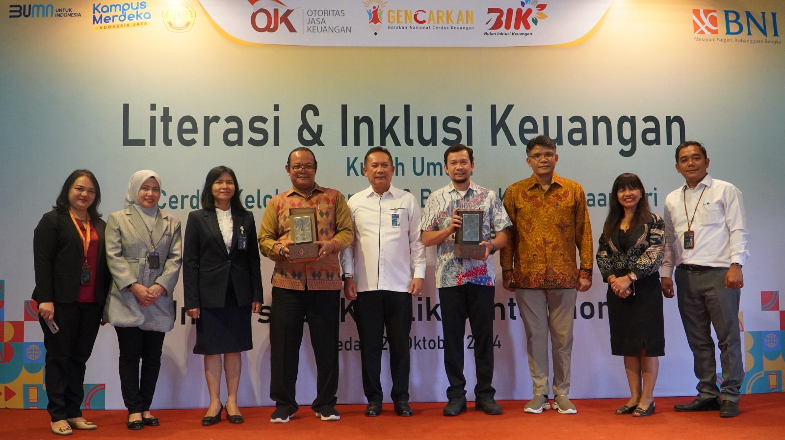 BNI Gelar kuliah umum di sekolah Santo Thomas