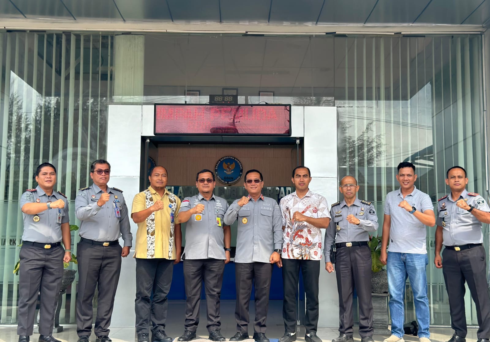 Lapas Kelas I Medan perkuat sinergitas dengan BNNP Sumut