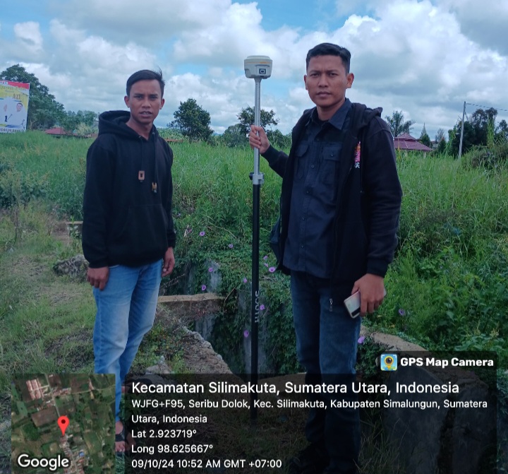 Pengukuran Tanah di Nagori Dolok
