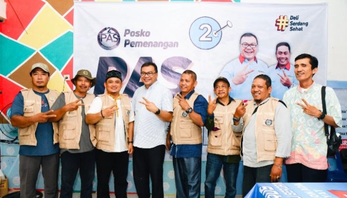 Posko Pemenangan Pasukan Aci Suwondo Diresmikan